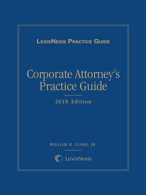 cover image of Corporate Attorney's Practice Guide